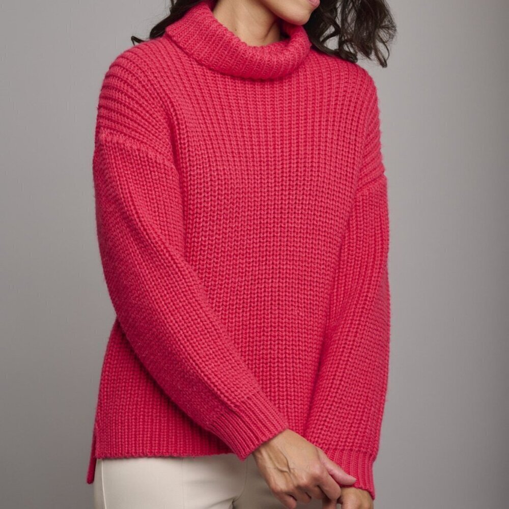 Rino‎ & Pelle Kena Pink Turtleneck Medium